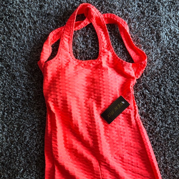 Pink Workout Jumpsuit - Picture 5 of 8